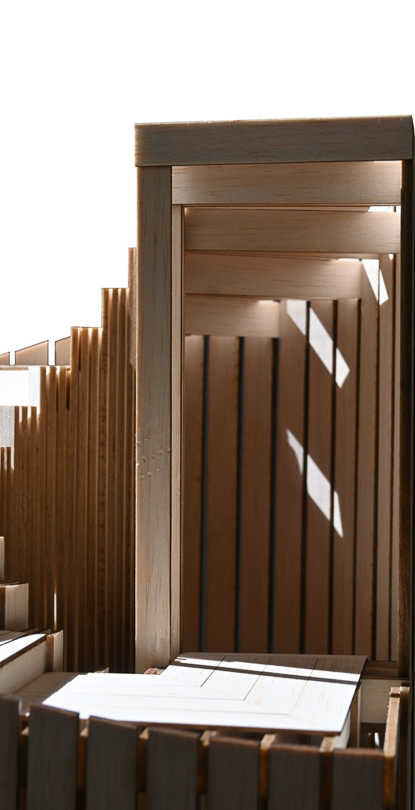 Photo maquette palier intermédiaire